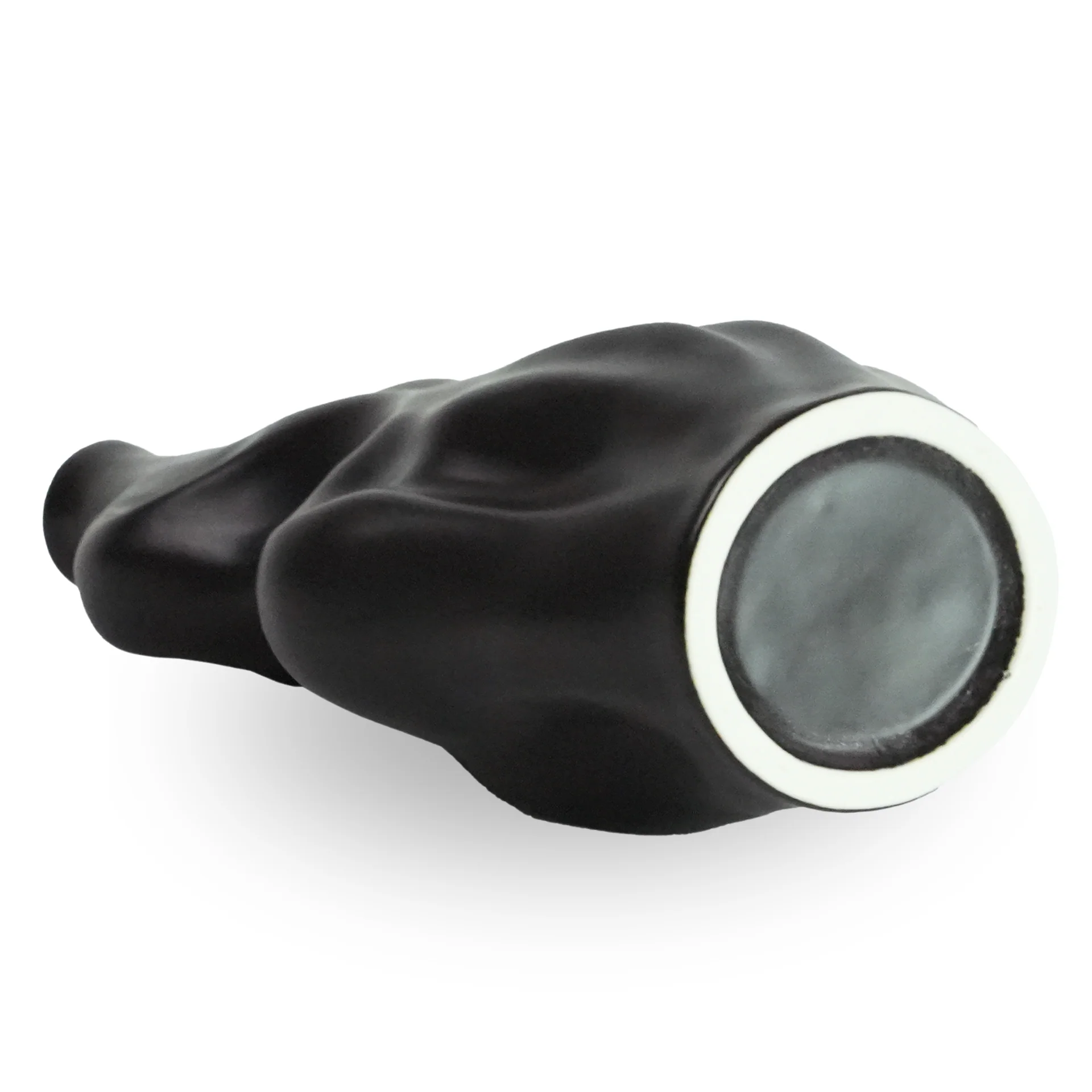 Alva vaso in ceramica nero 25 cm - Image 4