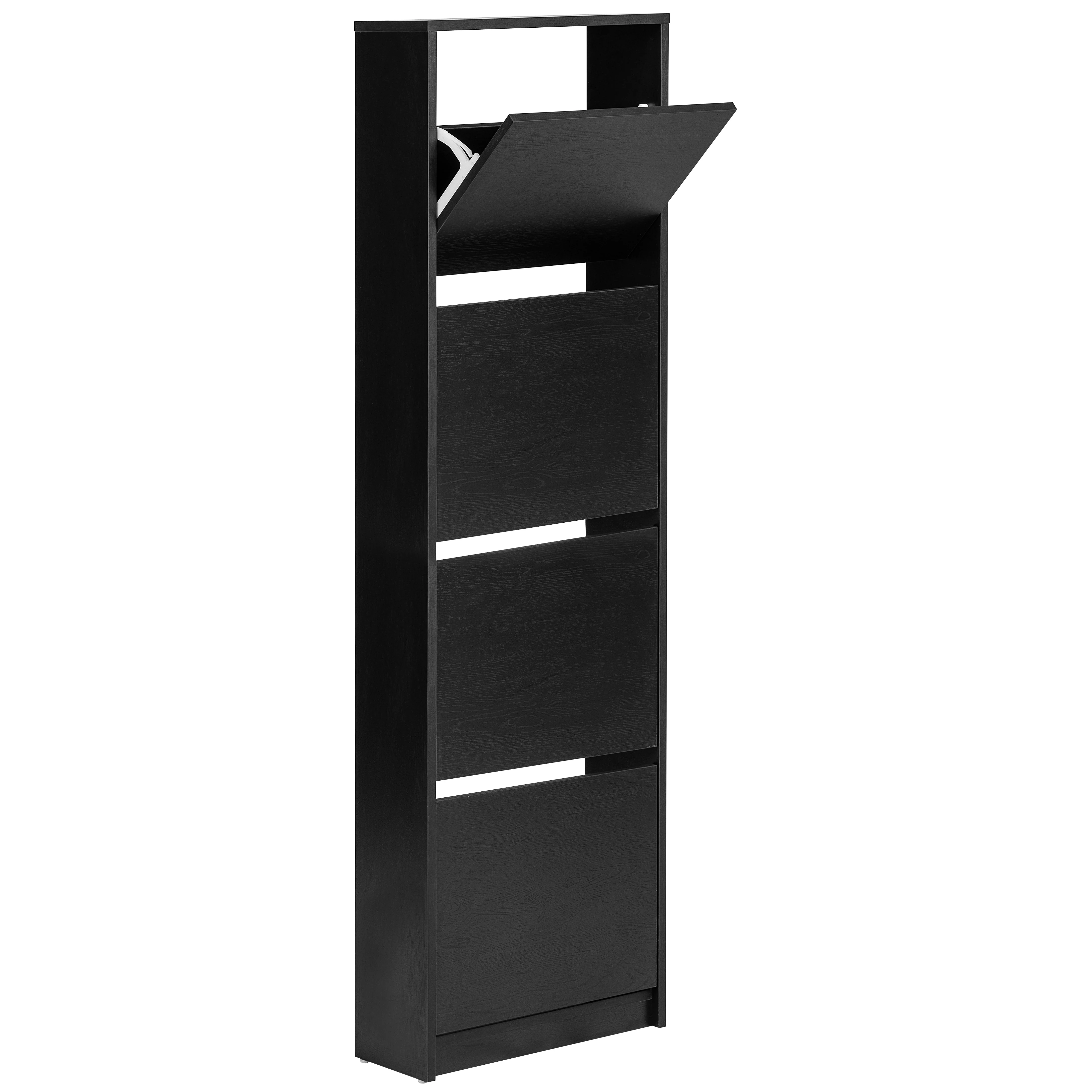 Amy mobile contenitore - nero con 4 ante - Image 4