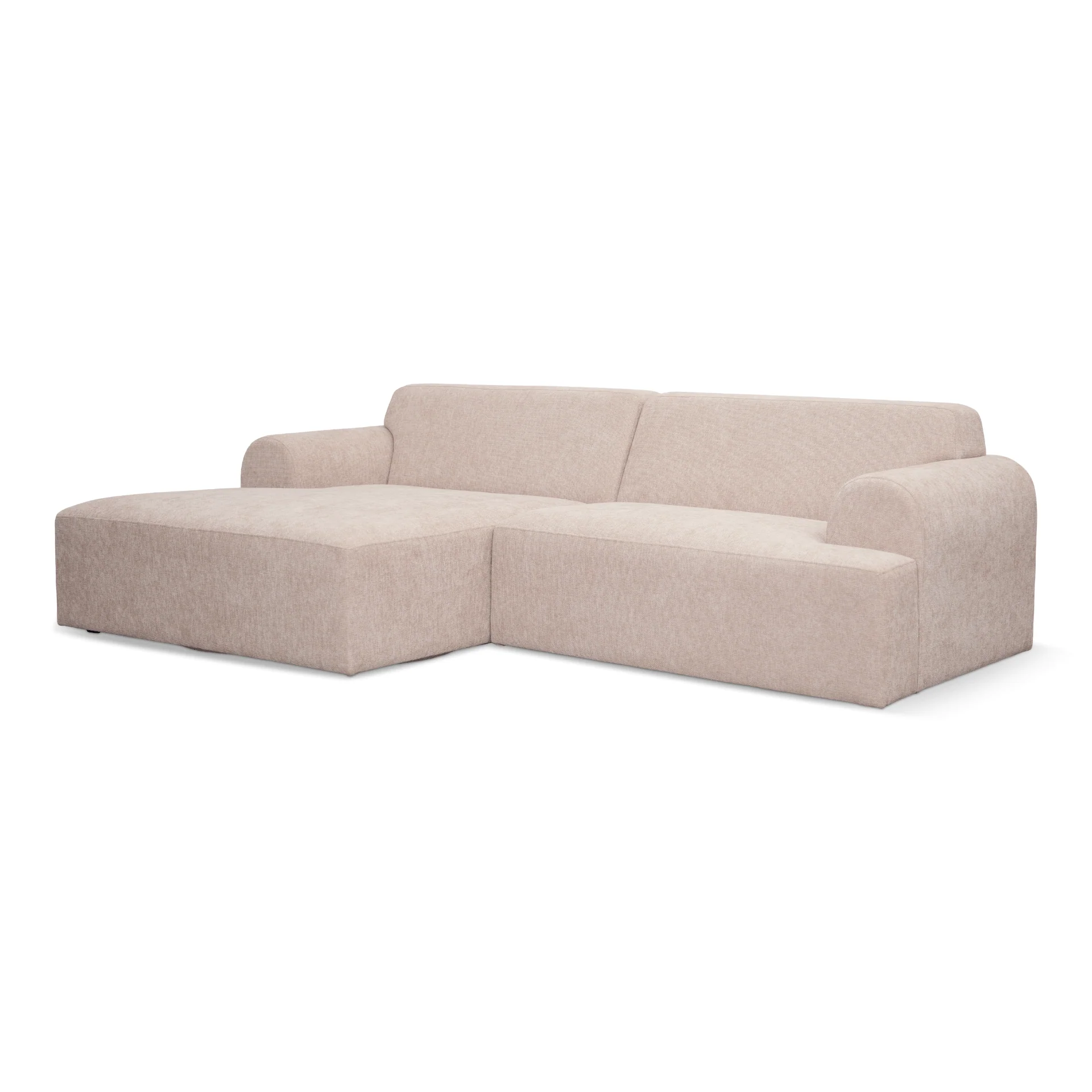 Arianna - Divano con chaise longue crema - Orientamento sinistro - Image 9