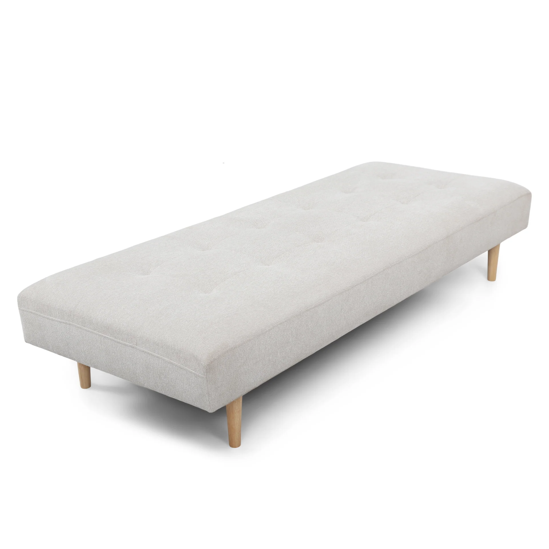 Audrey - Divano letto beige H:56 x L:80 x P:200 cm - Image 7