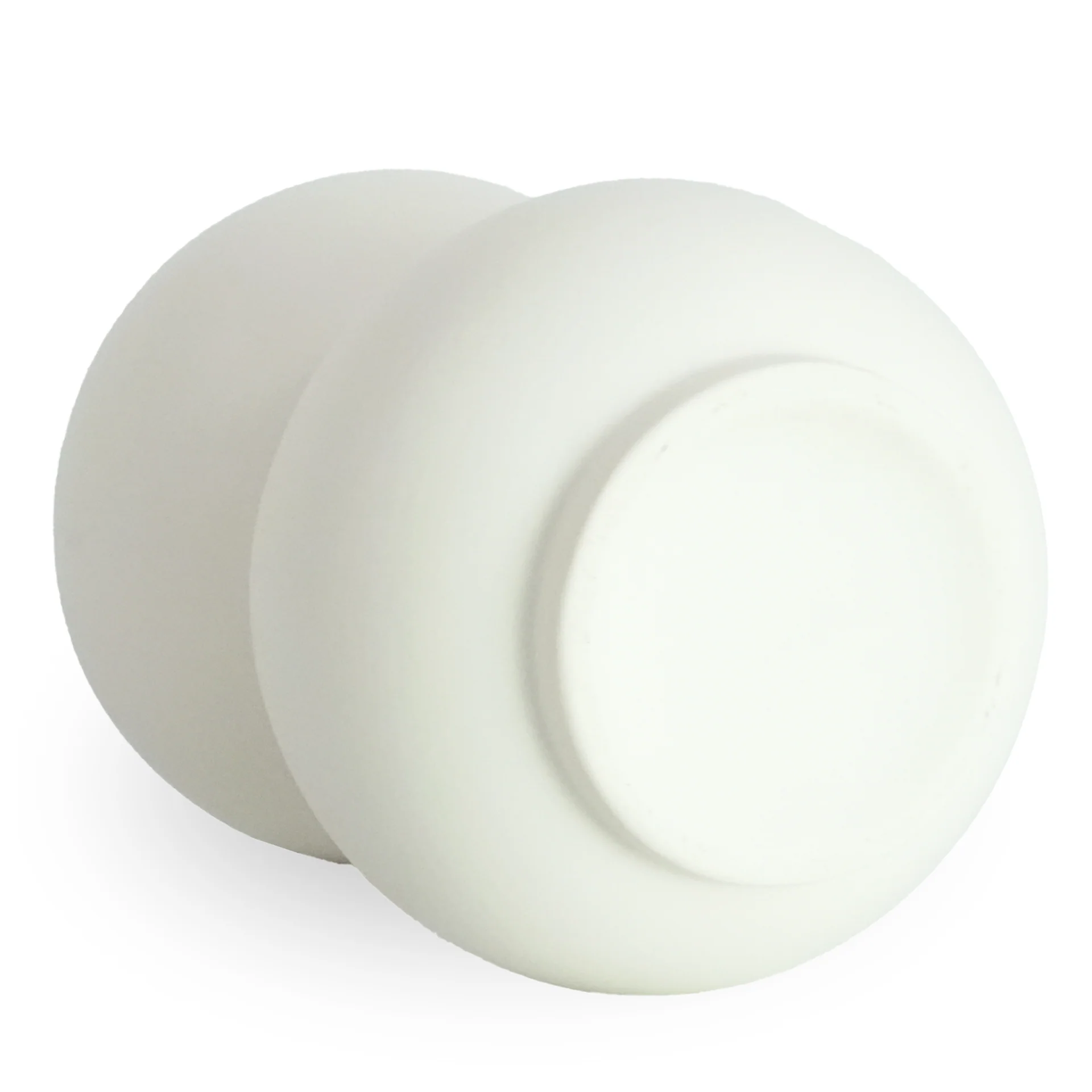 Becca vaso in ceramica bianco a forma di bolle 21 cm - Image 3