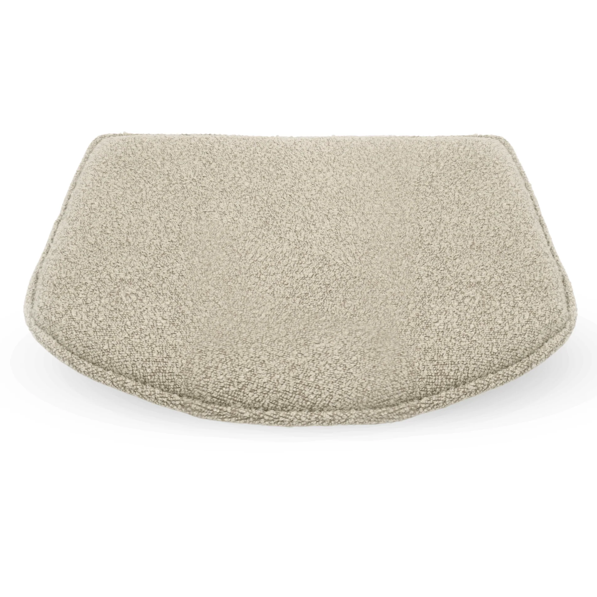 Bella - cuscino di seduta in bouclé beige - Image 3