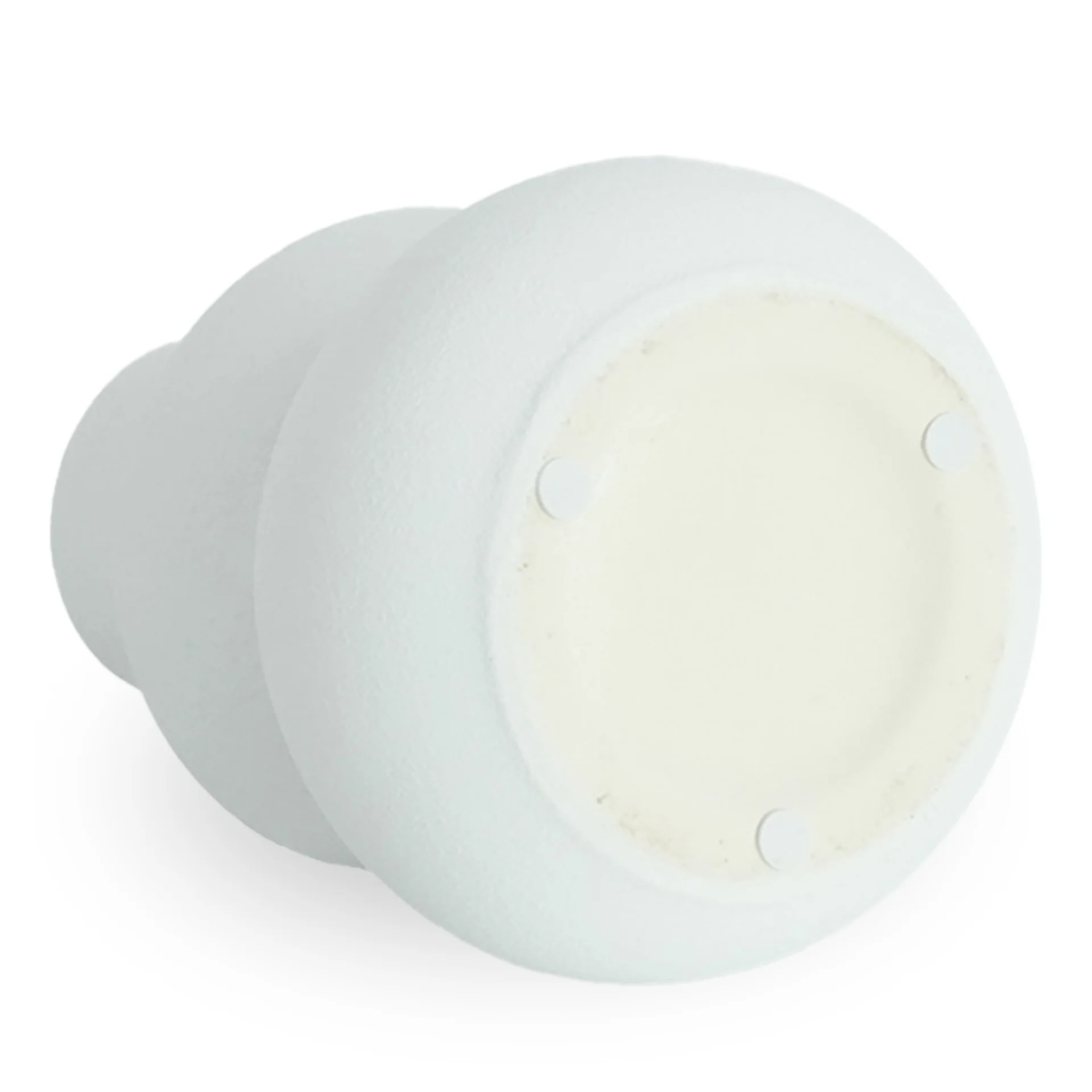 Bliss vaso in ceramica bianca 19,5 cm - Image 3