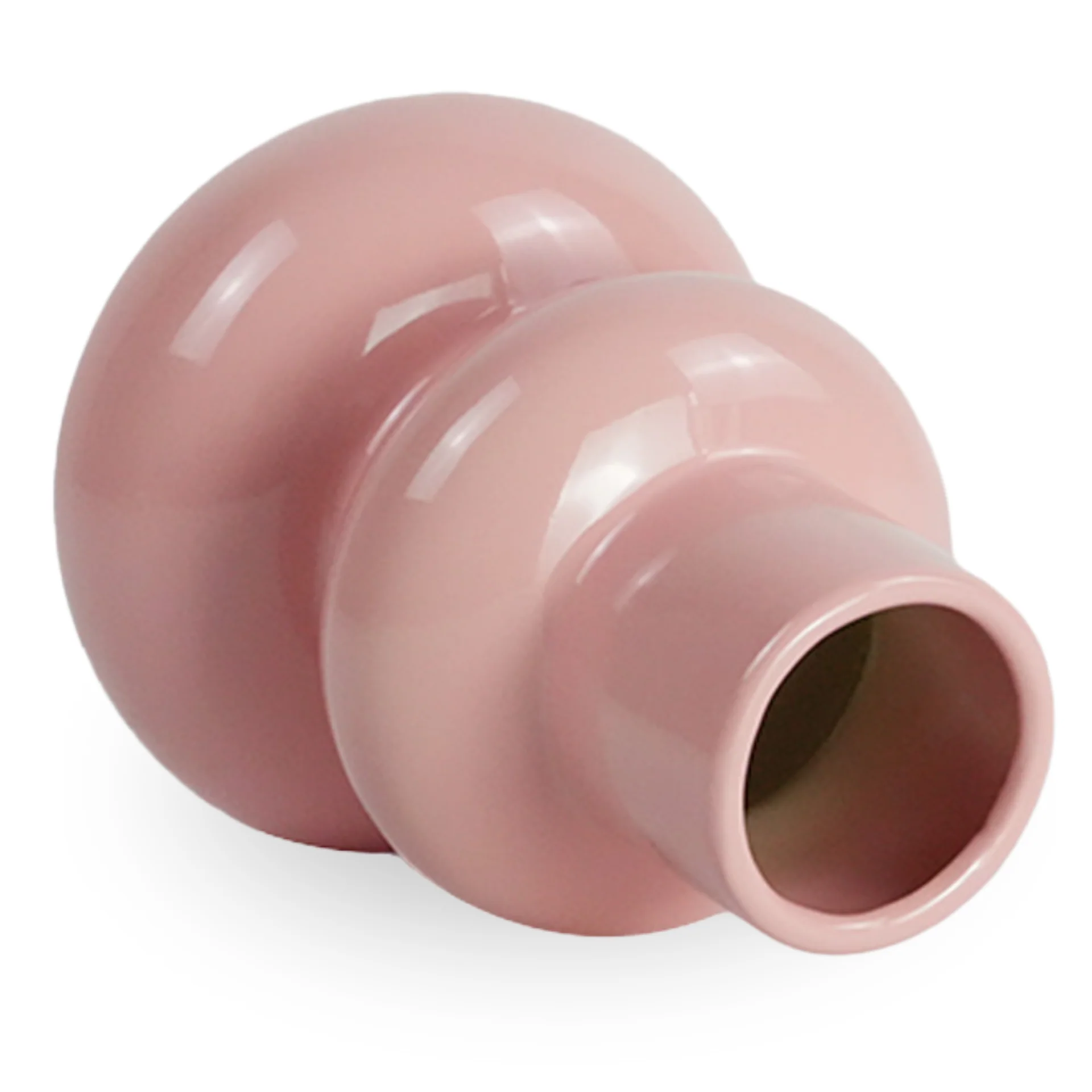 Bliss vaso in ceramica rosa 19,5 cm - Image 3
