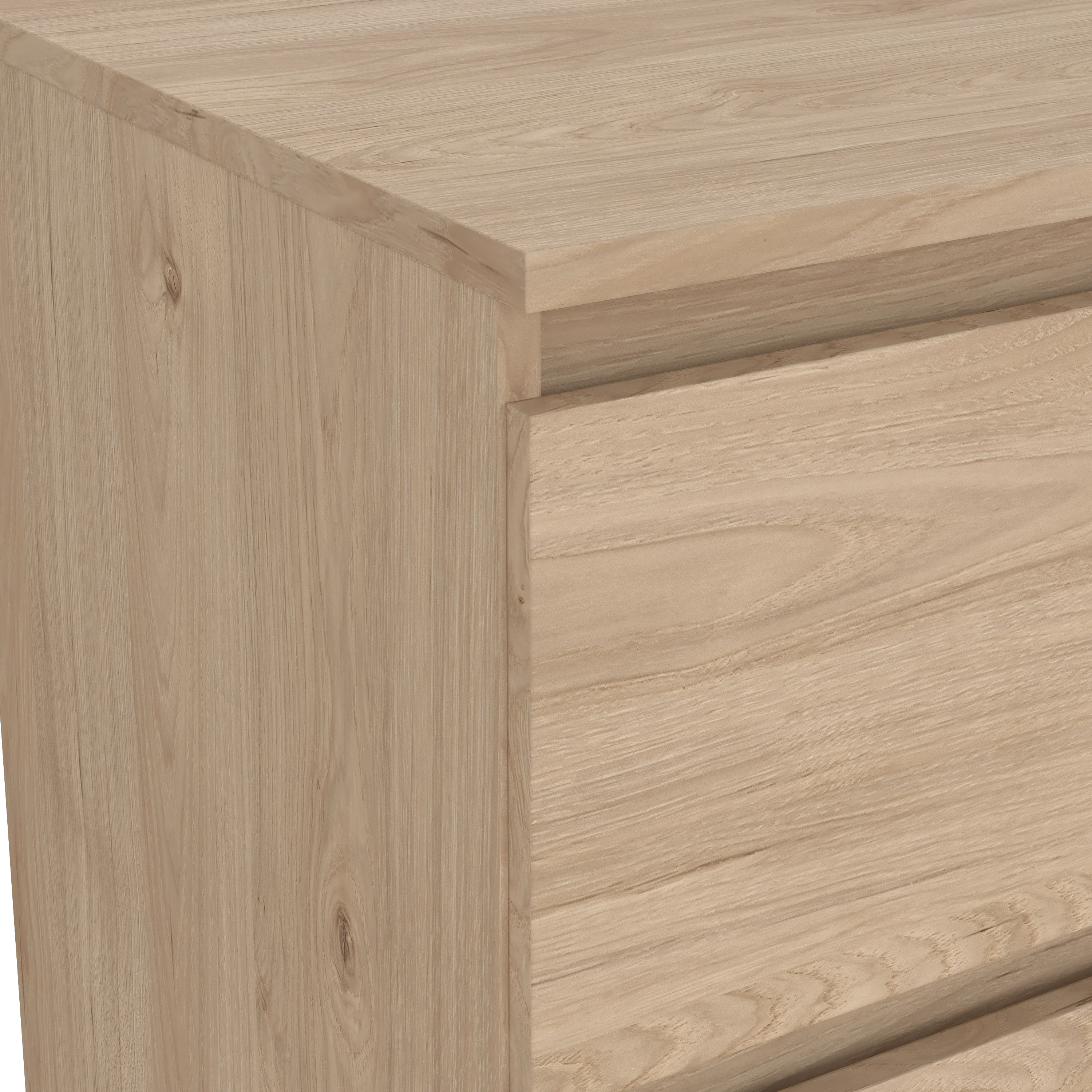 Maise cassettiera H:114 x L:65 x P:41 cm con 5 cassetti in look rovere - Image 7