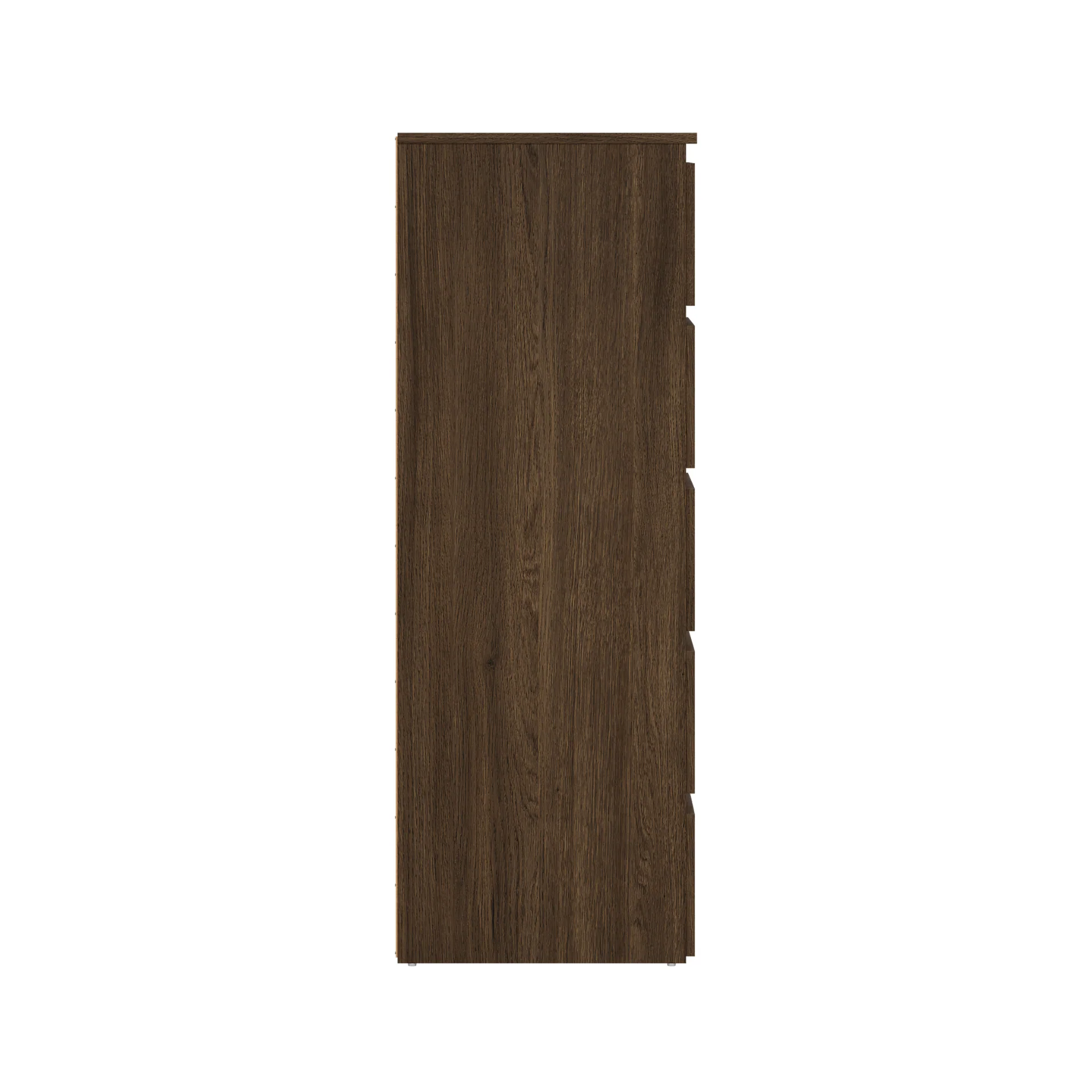 Maise cassettiera H:114 x L:65 x P:41 cm con 5 cassetti in look rovere fumé - Image 5