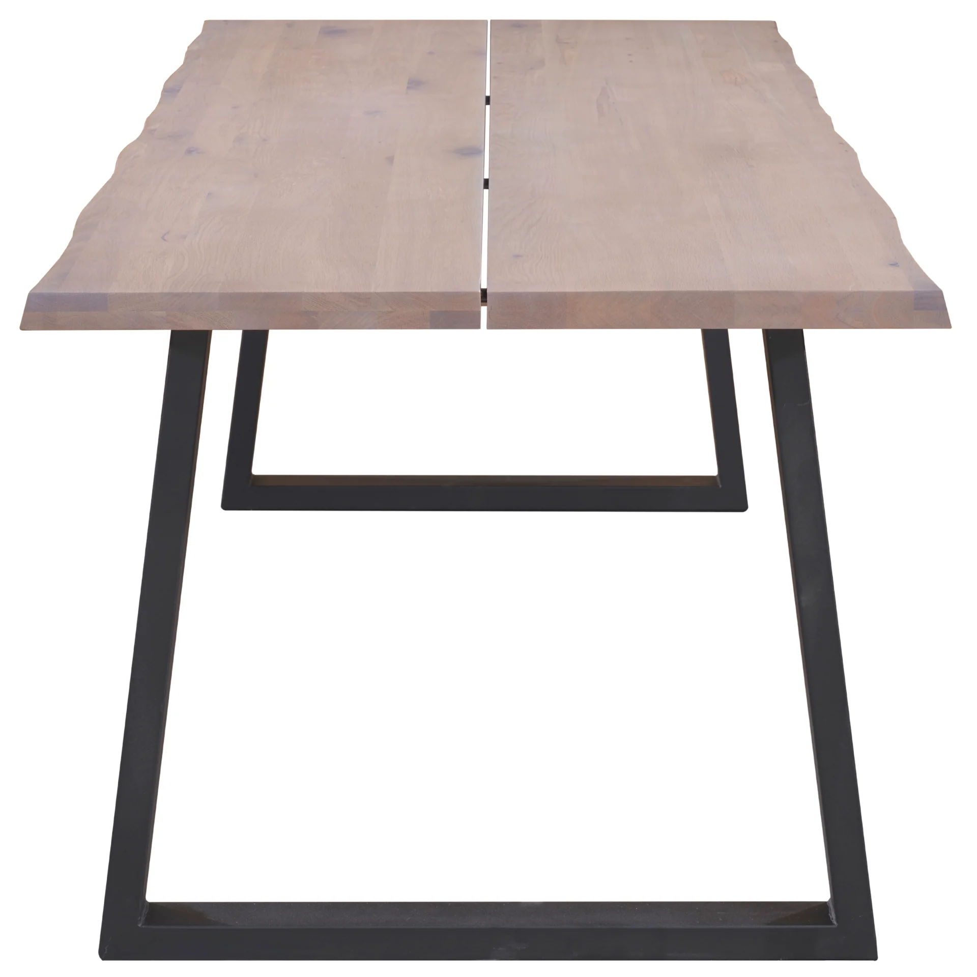 Esther Tavolo da pranzo - 200x95 cm - in rovere bianco oliato con gambe quadrate - (Pronto per le prolunghe) - Image 3