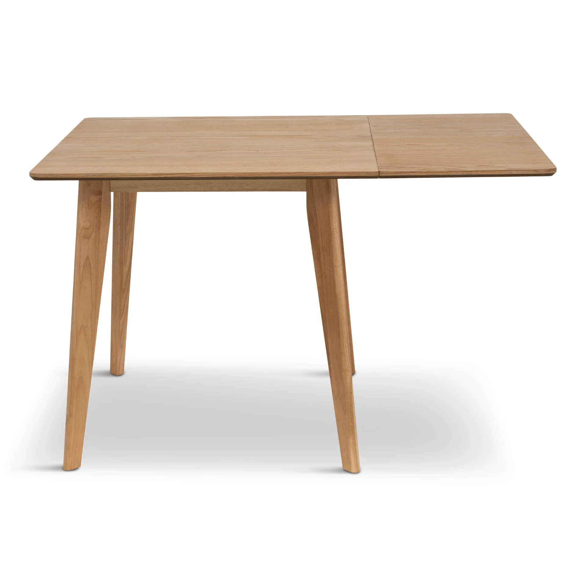 Ezra - Tavolo pieghevole in rovere con prolunghe in impiallacciato di rovere laccato - 80/120 x 80 cm - Image 8