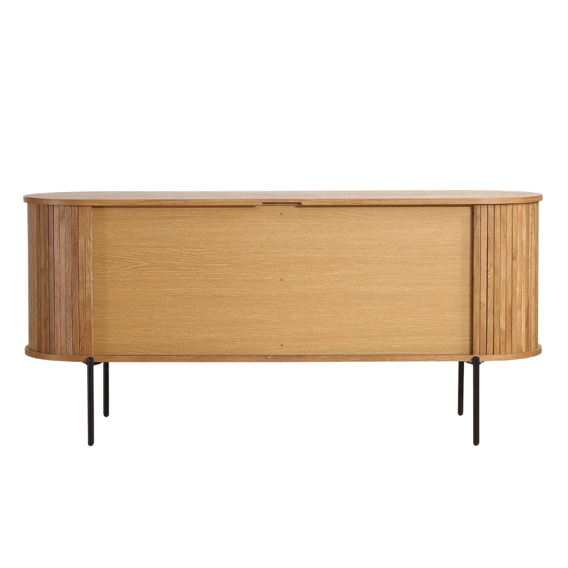 Florence armadio con persiane in rovere 160x45x75 cm - Image 10