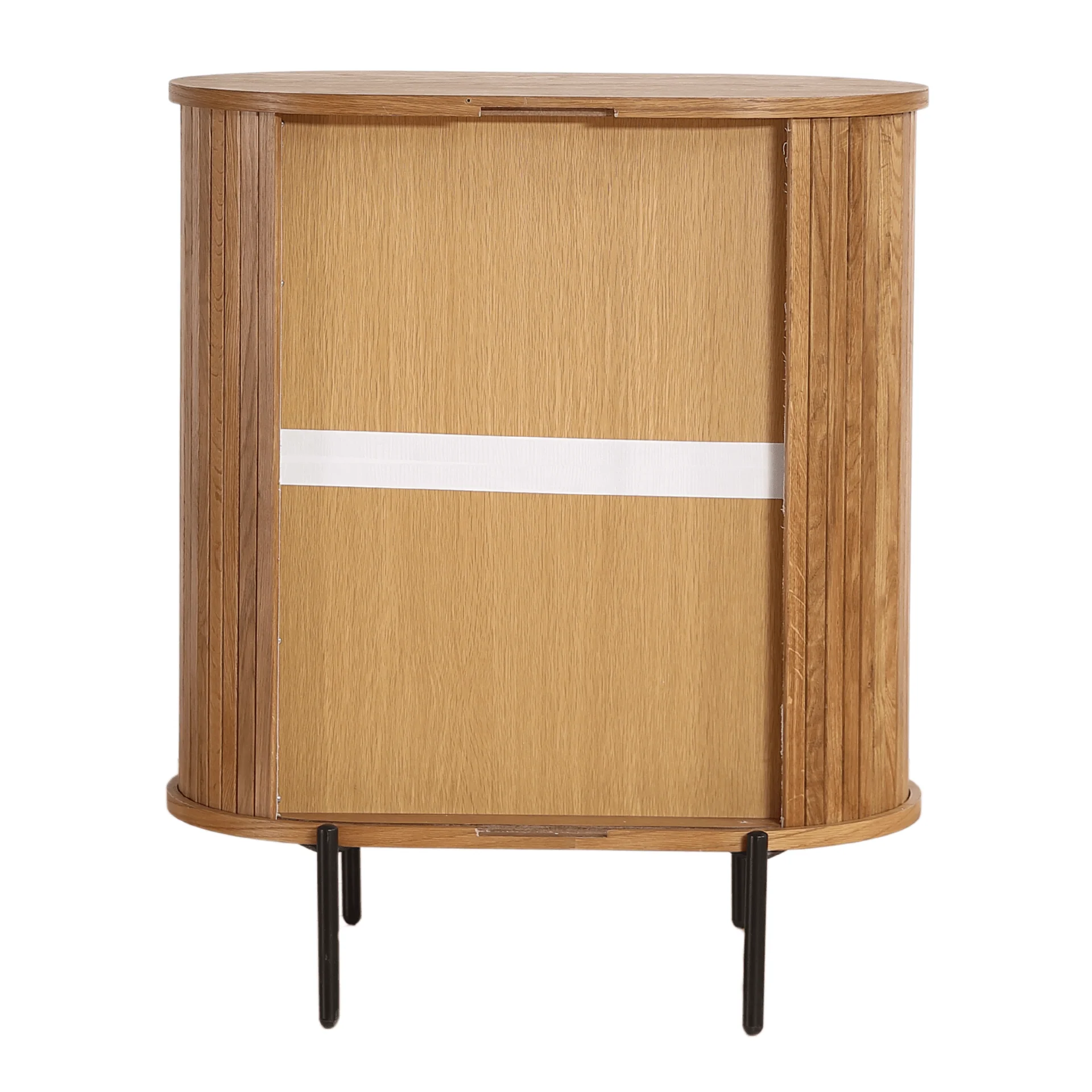 Florence - Mobile a persiane con lamelle in quercia 70x40x85 cm - Image 6