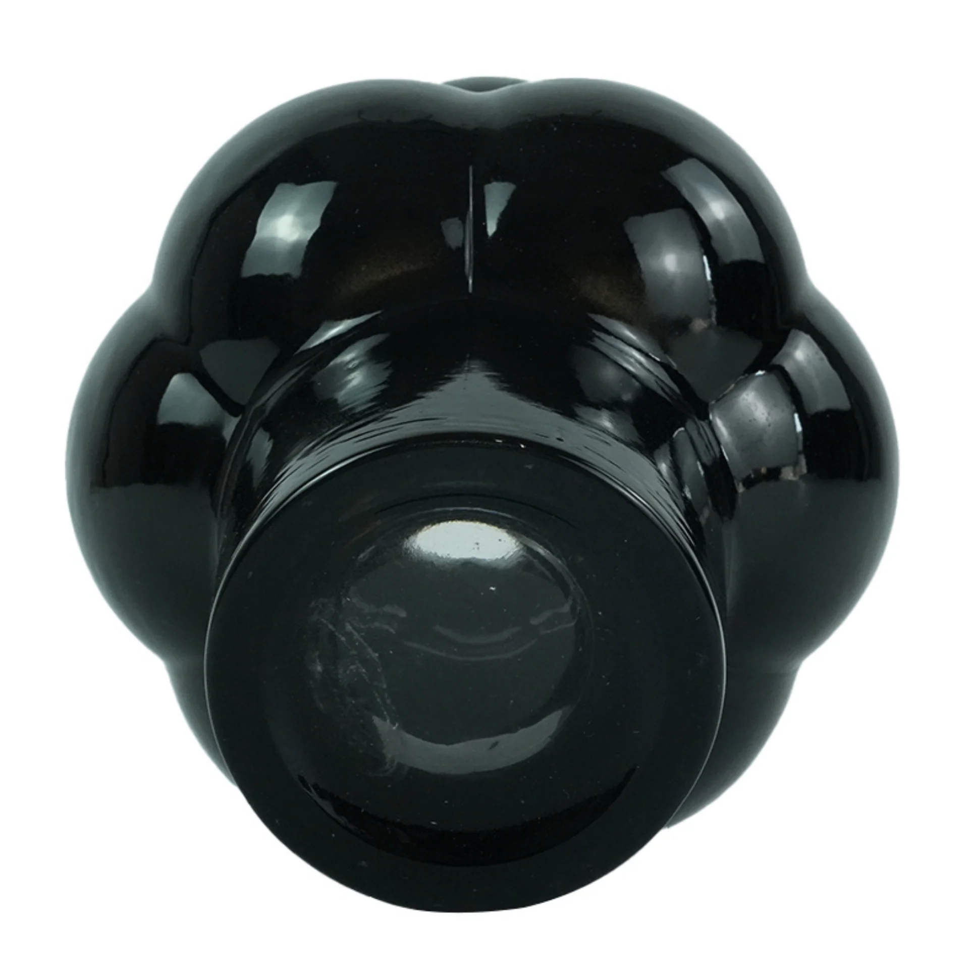 Foxy vaso in vetro nero 21 cm - Image 2