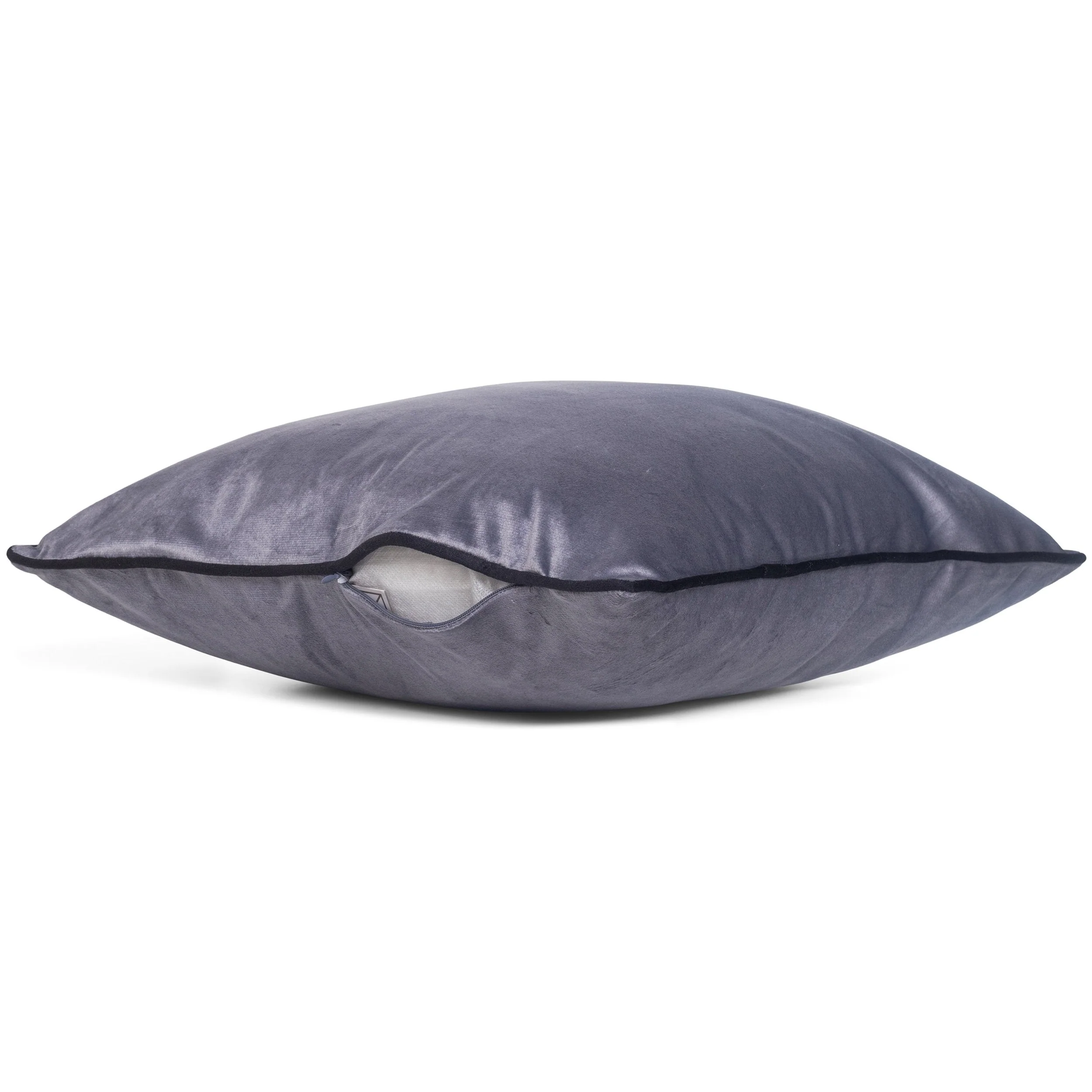 Gabi Cuscino decorativo - Velluto grigio argento 45x45 cm - Image 3