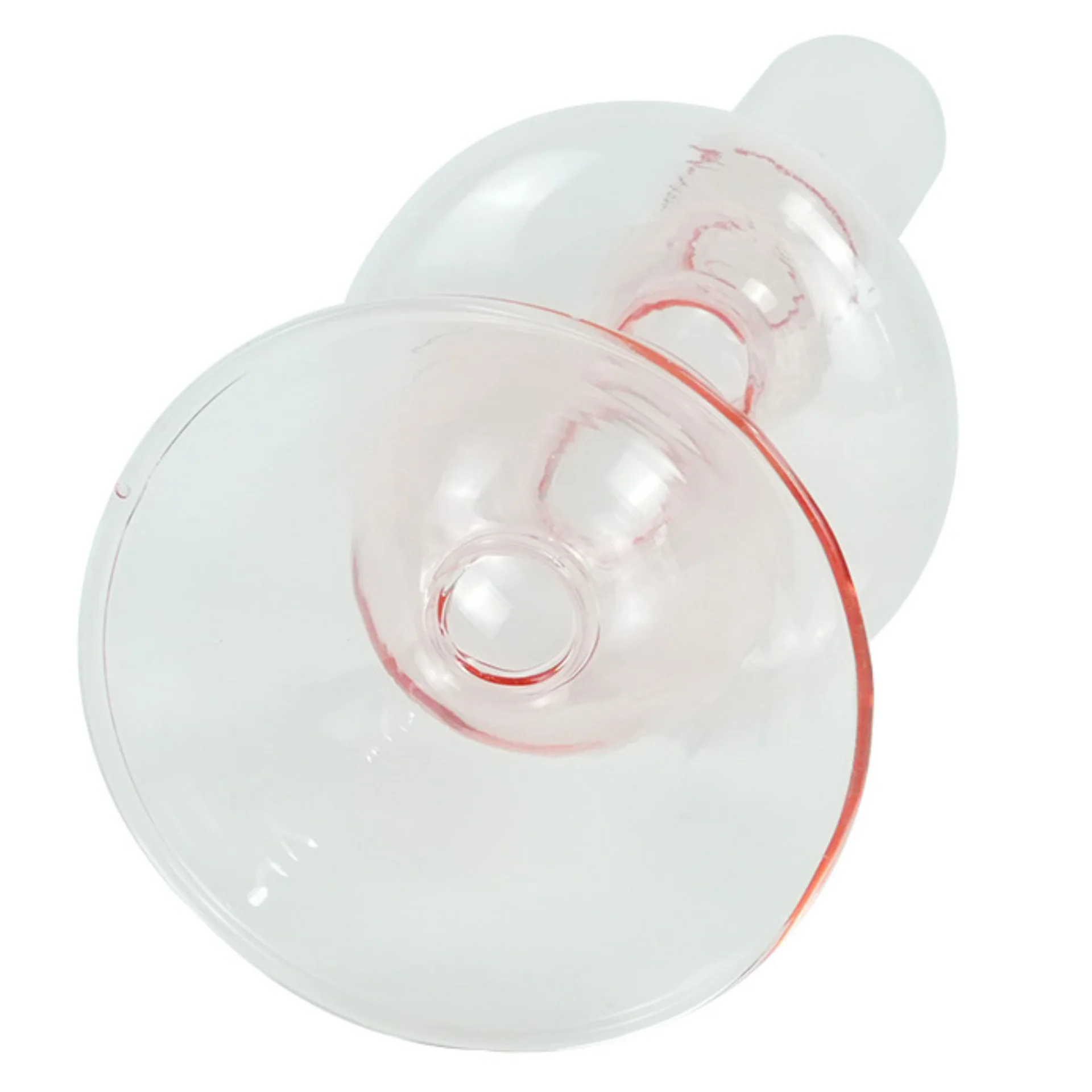 Gracie portacandela in vetro rosa 18 cm - Image 4