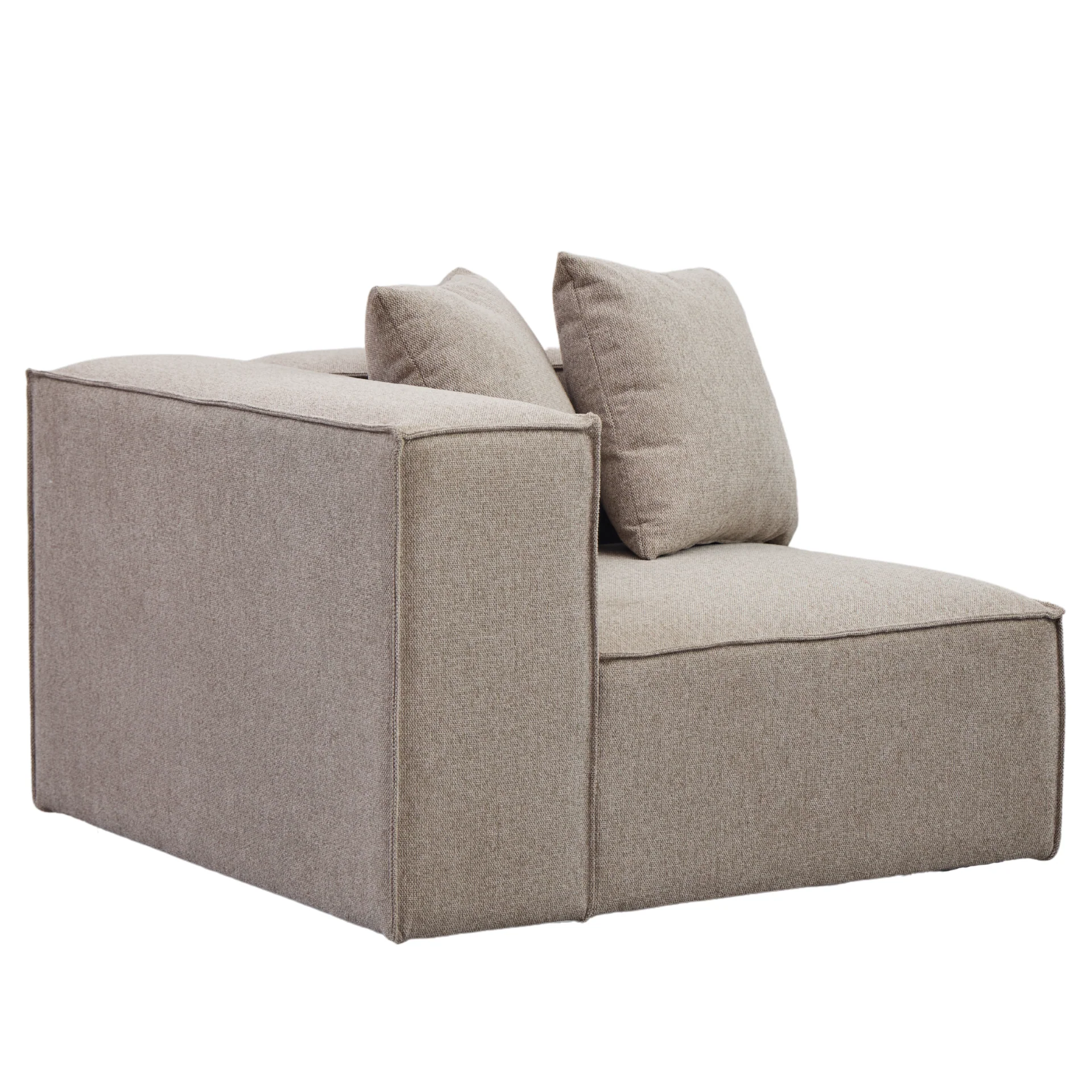 Hailey modulo angolare in sabbia L: 100 x P: 100 x A: 65 cm - Image 4