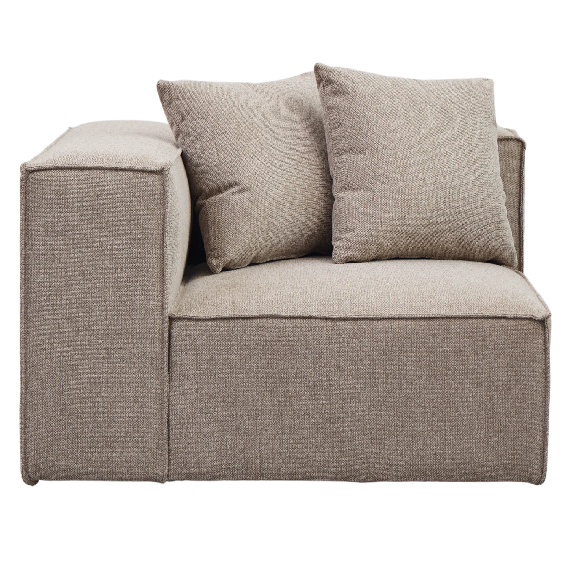 Hailey modulo angolare in sabbia L: 100 x P: 100 x A: 65 cm - Image 7