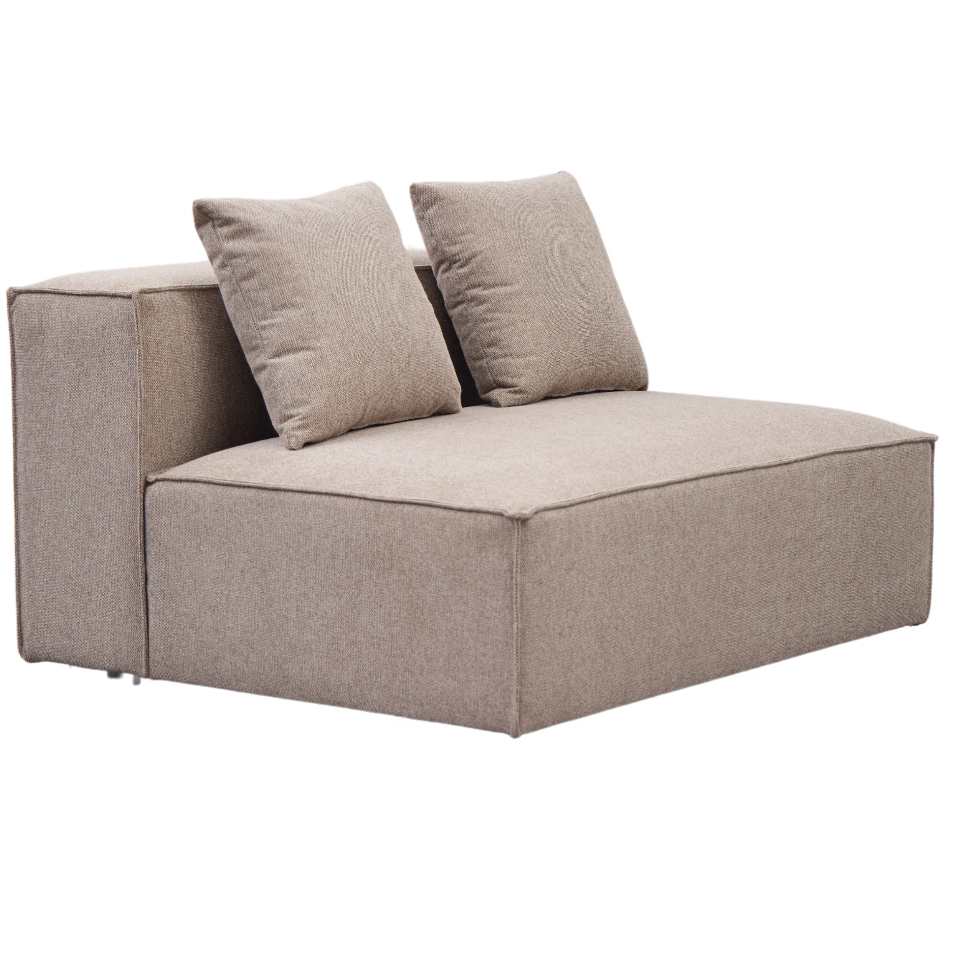 Hailey modulo centrale in sabbia L: 121 x P: 100 x A: 65 cm - Image 4