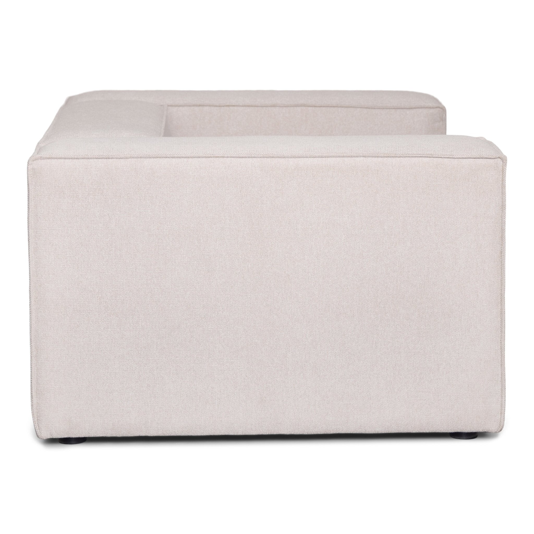 Hailey poltrona in beige L: 136 × P: 100 × H: 64 cm - Image 8
