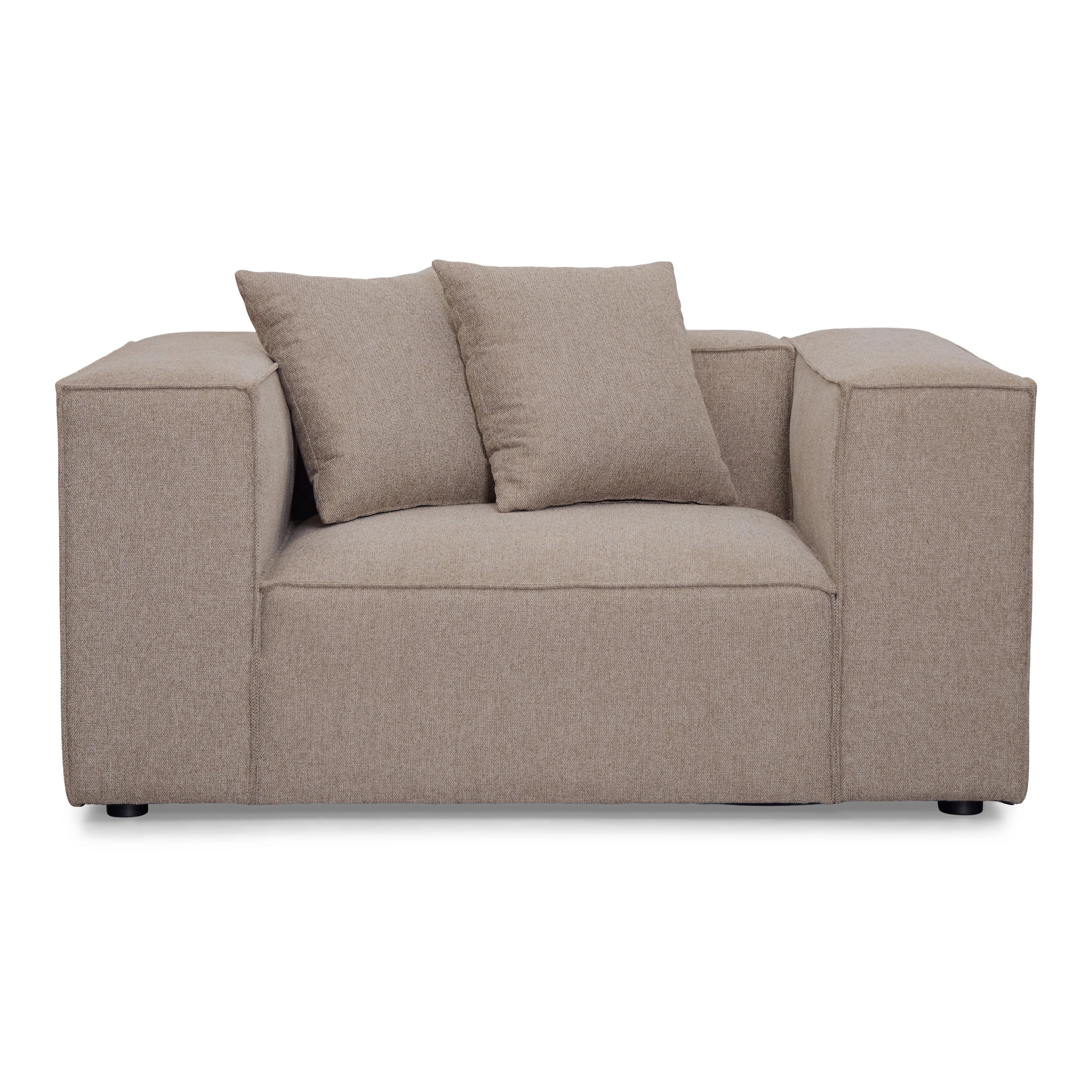 Hailey poltrona in sabbia L: 136 × P: 100 × H: 64 cm - Image 7