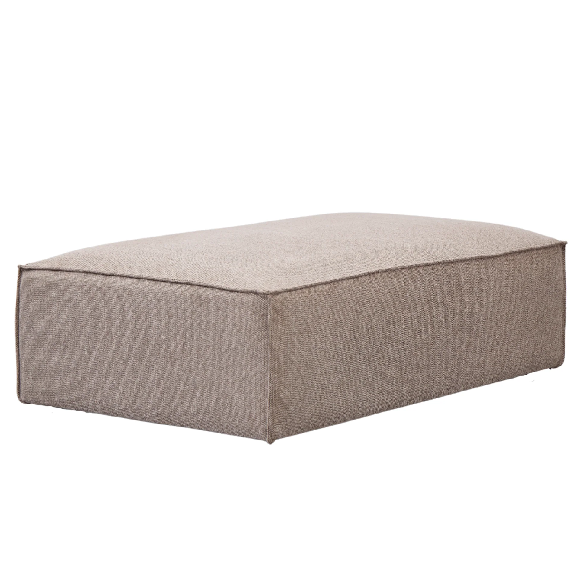 Hailey pouf in sabbia 121 x 74 cm - Image 5