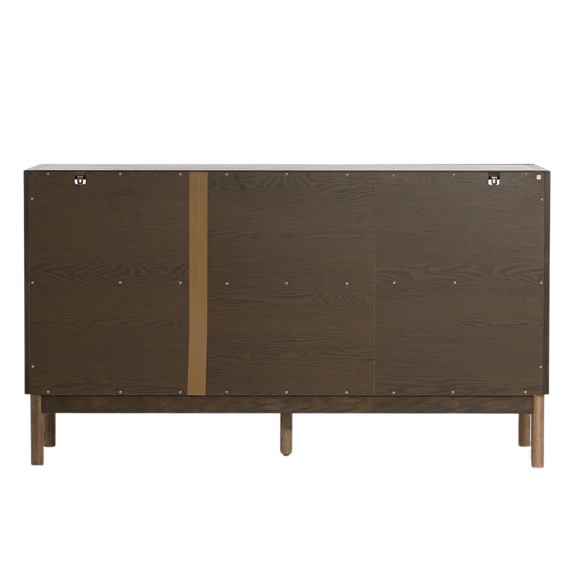 Havana - Credenza/armadio in vetro in rovere fumé a 3 ante - 80x40x140 cm - Image 6