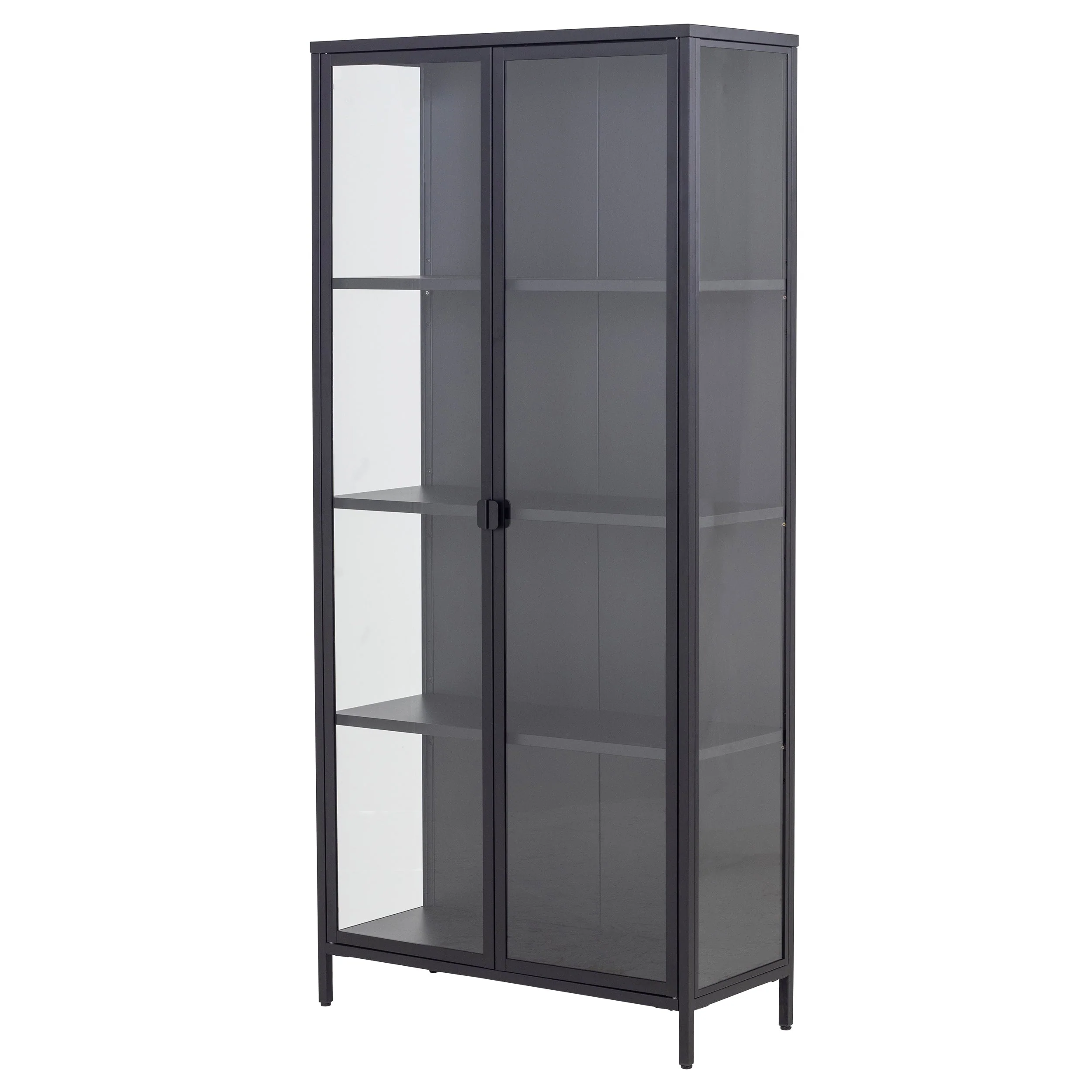 Herman Vitrine - Metallo/Nero - 80x40x180 cm - Image 10