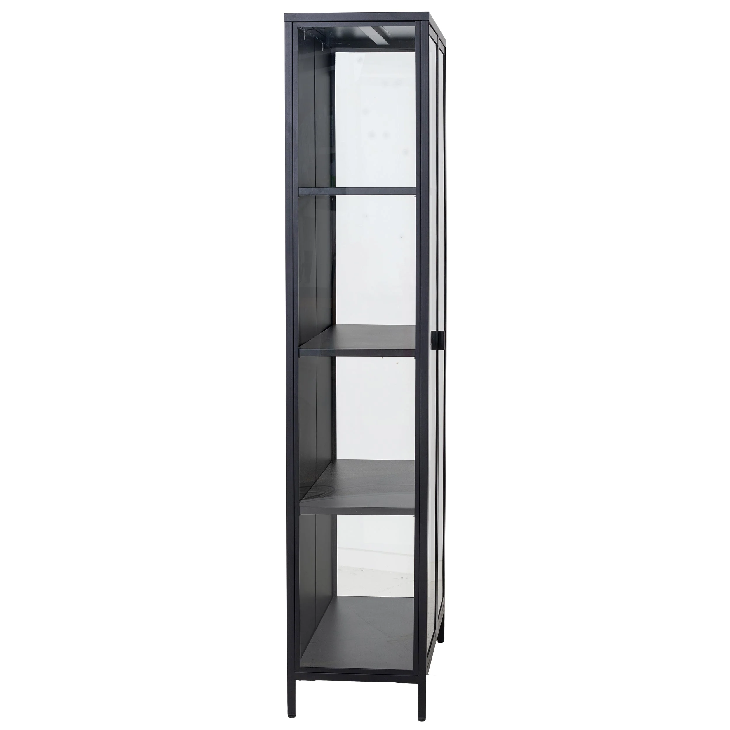 Herman Vitrine - Metallo/Nero - 80x40x180 cm - Image 7