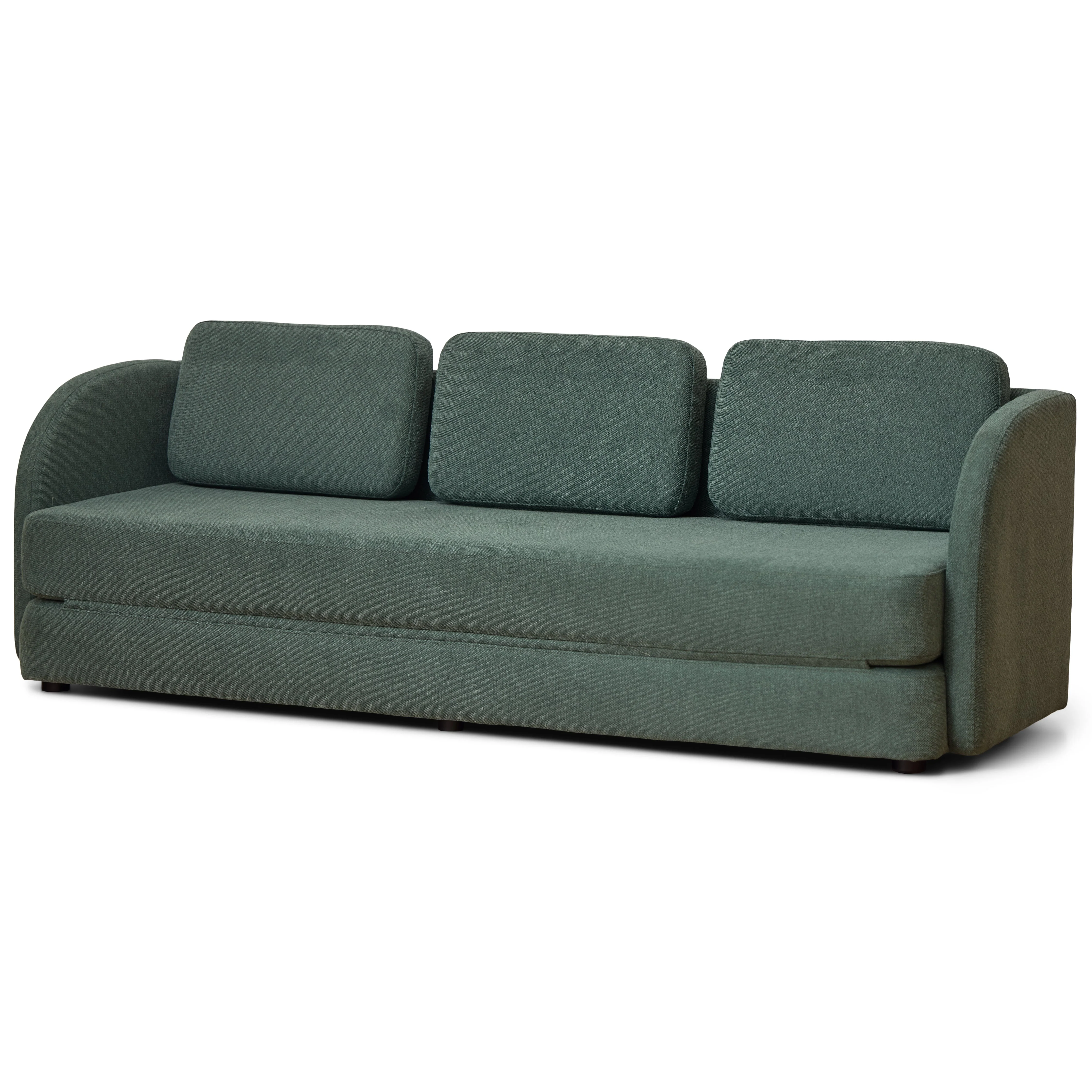 Katarina - Divano letto pieghevole verde L: 217 x P: 77/145 x A: 75 cm - Image 9