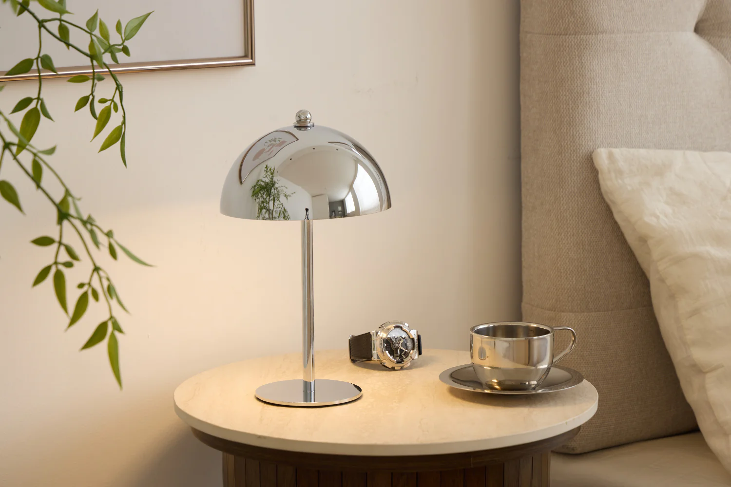 Lampada da tavolo Bloom Chrome - Image 7