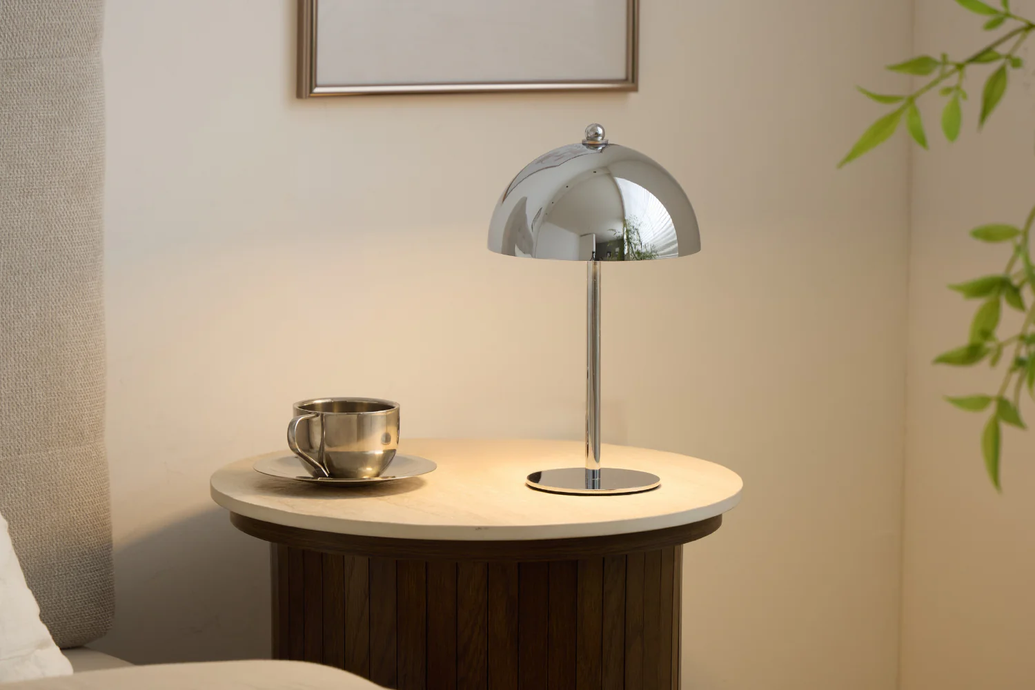 Lampada da tavolo Bloom Chrome - Image 9
