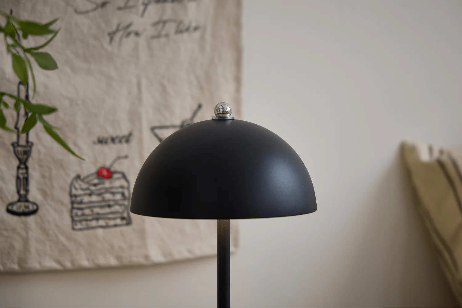 Lampada da tavolo Bloom Nero - Image 5