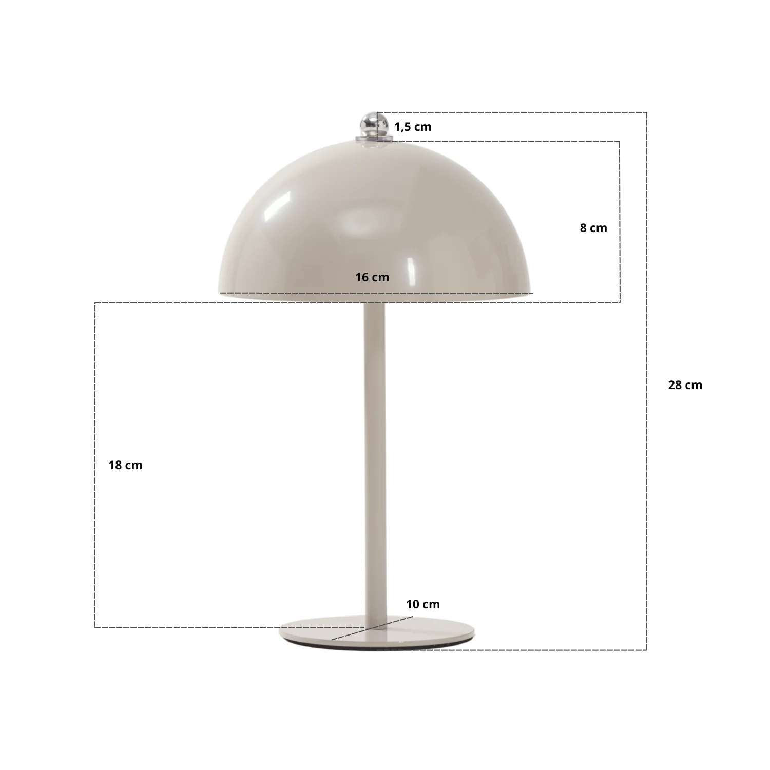 Lampada da tavolo Bloom Nero - Image 6