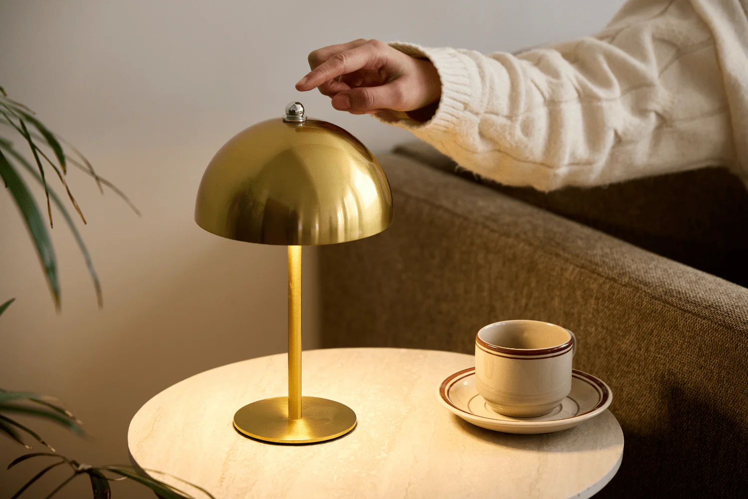 Lampada da tavolo Bloom Oro - Image 5