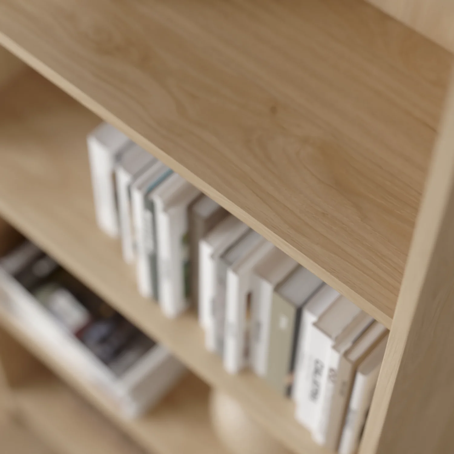 Libreria Maddie a 5 ripiani in rovere 175,5x66x25,5 cm - Image 4