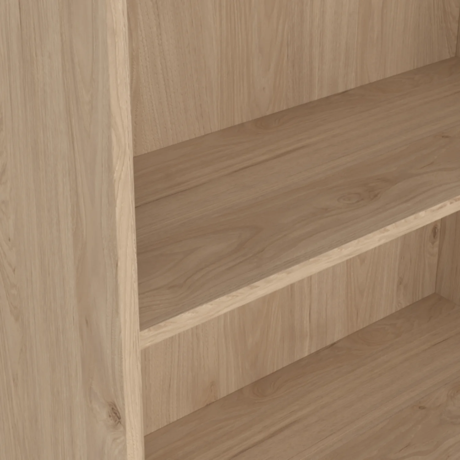 Libreria Maddie a 5 ripiani in rovere 175,5x66x25,5 cm - Image 5