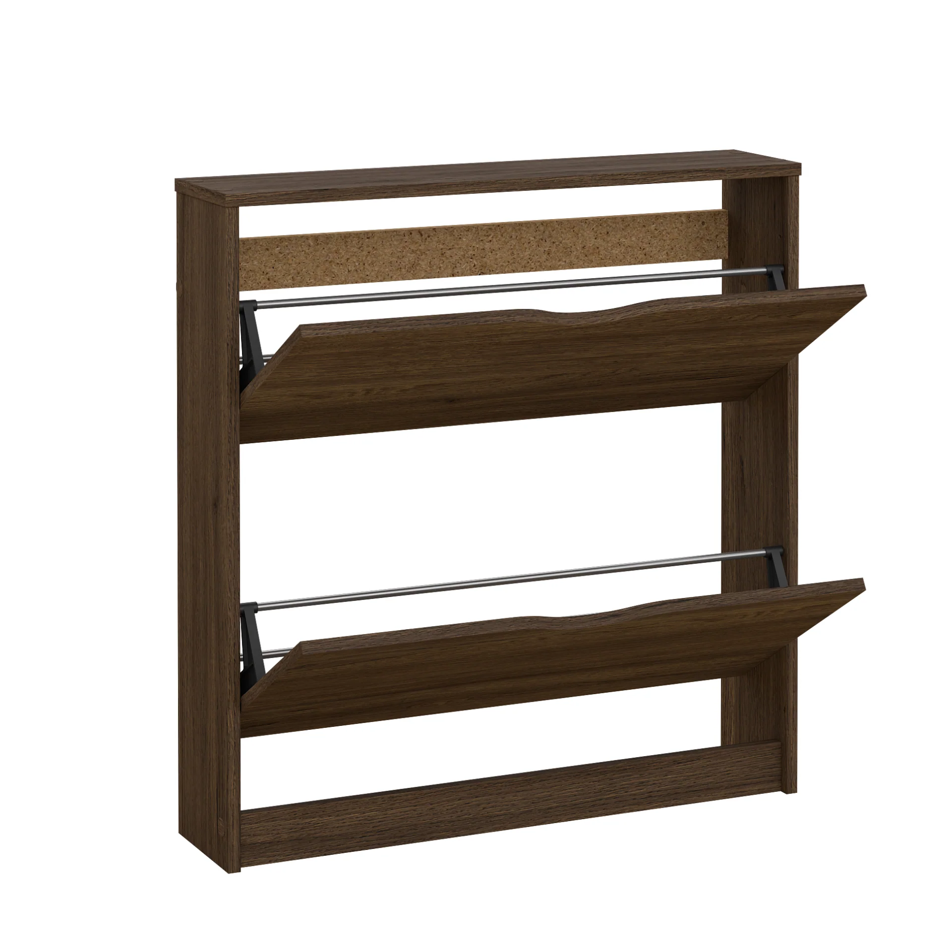 Livo Scarpiera a 2 ante in rovere fumé - Image 7