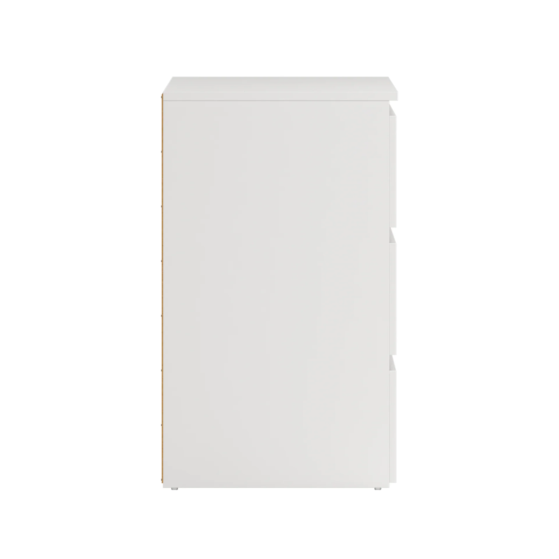 Maise cassettiera 70x138x41 cm con 6 cassetti in bianco - Image 5