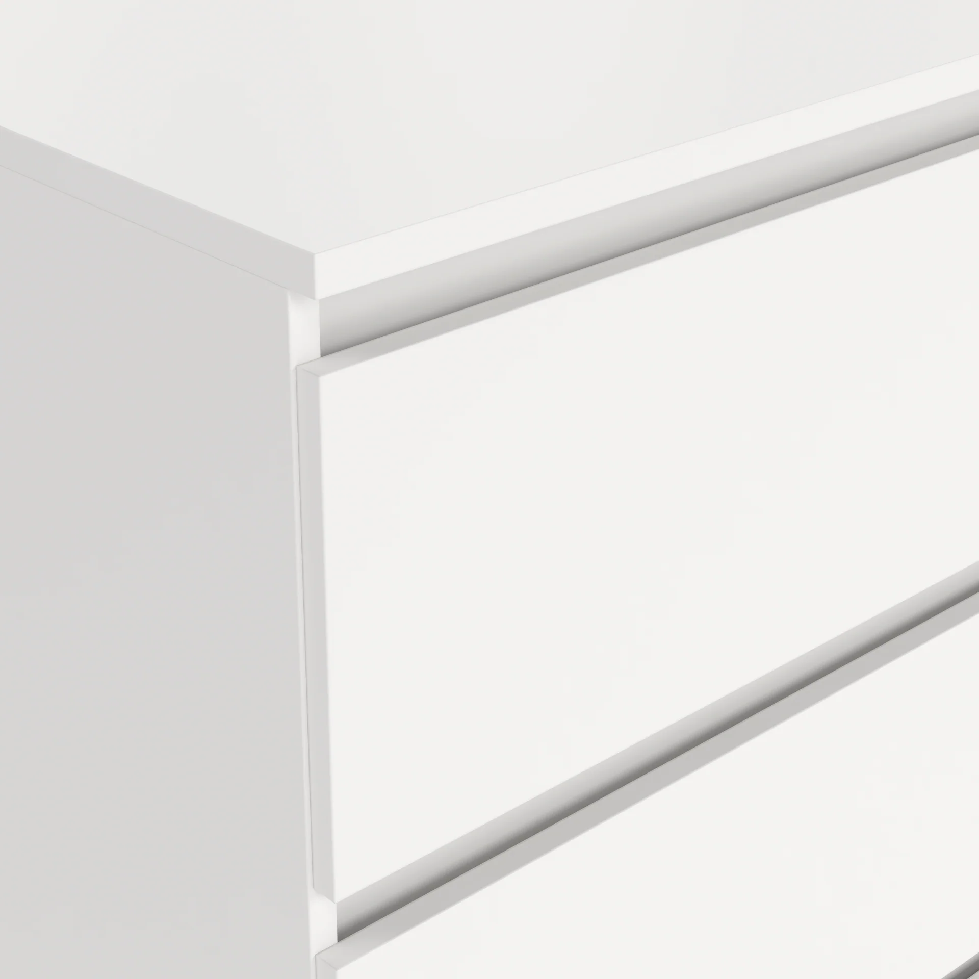 Maise cassettiera 70x138x41 cm con 6 cassetti in bianco - Image 6