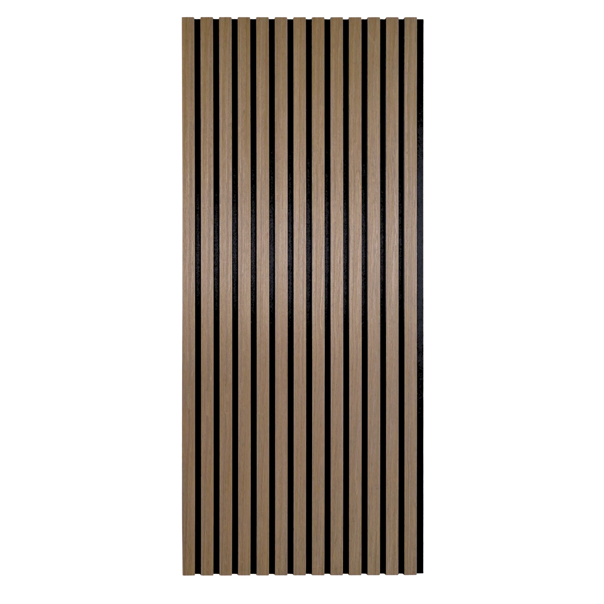 Pannello acustico flessibile impiallacciato in rovere fumé 1200x520x18 mm - Image 3
