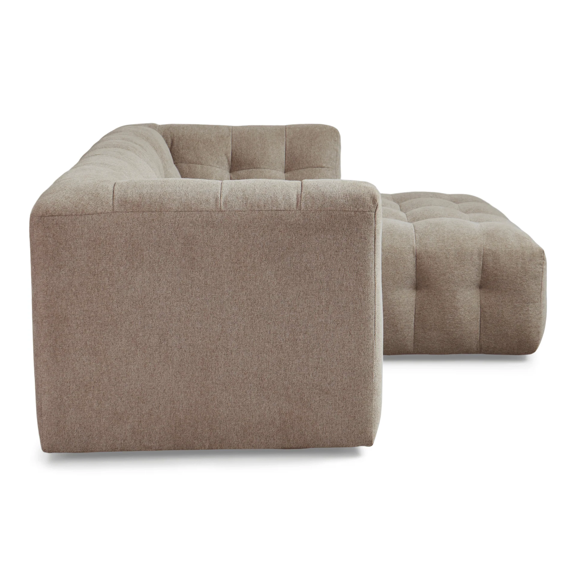Poppy chaise longue divano bubble sabbia - versione destra - Image 6