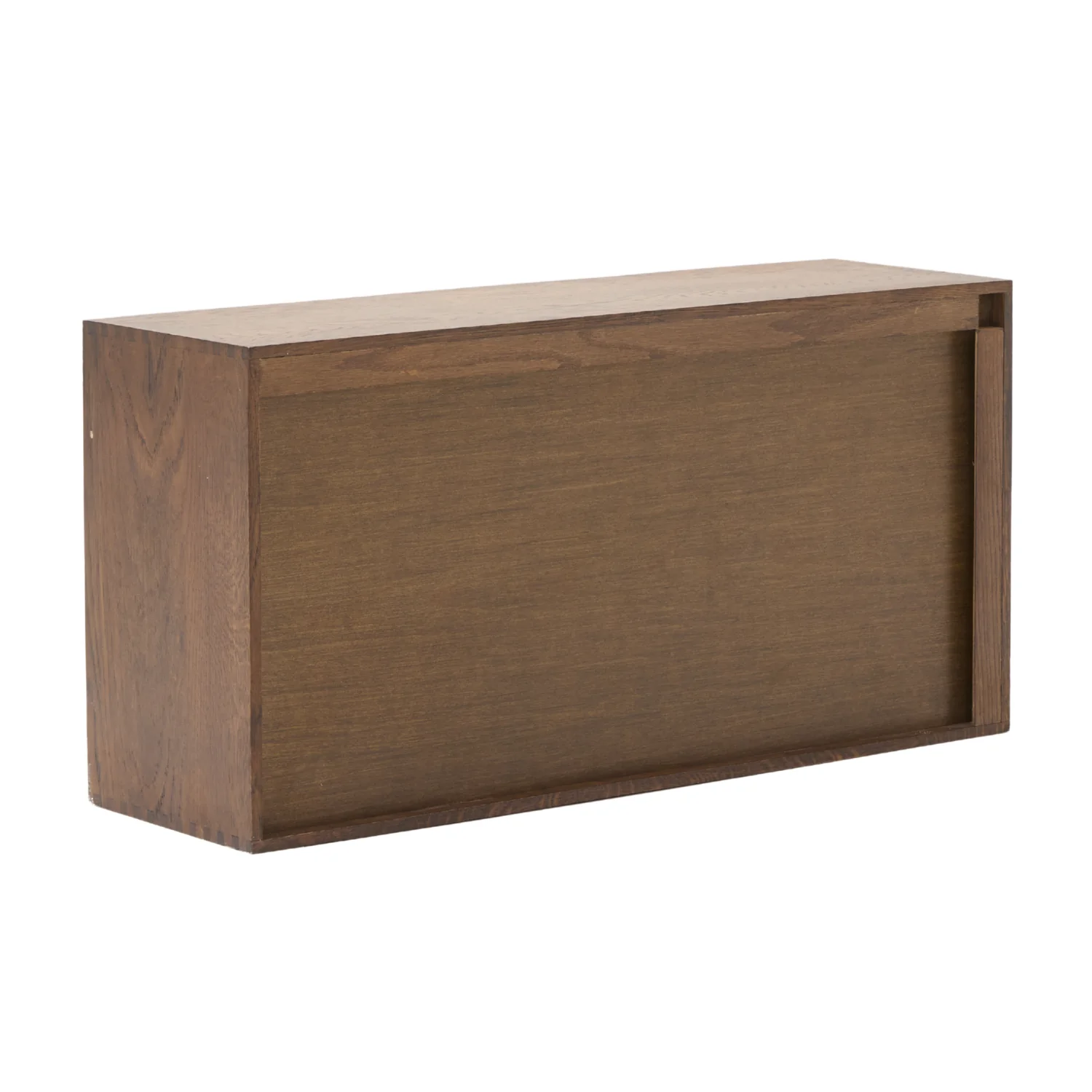 Rumi Scaffale a muro con tre scomparti 33x20x66 cm rovere fumé incl. staffe a muro - Image 8