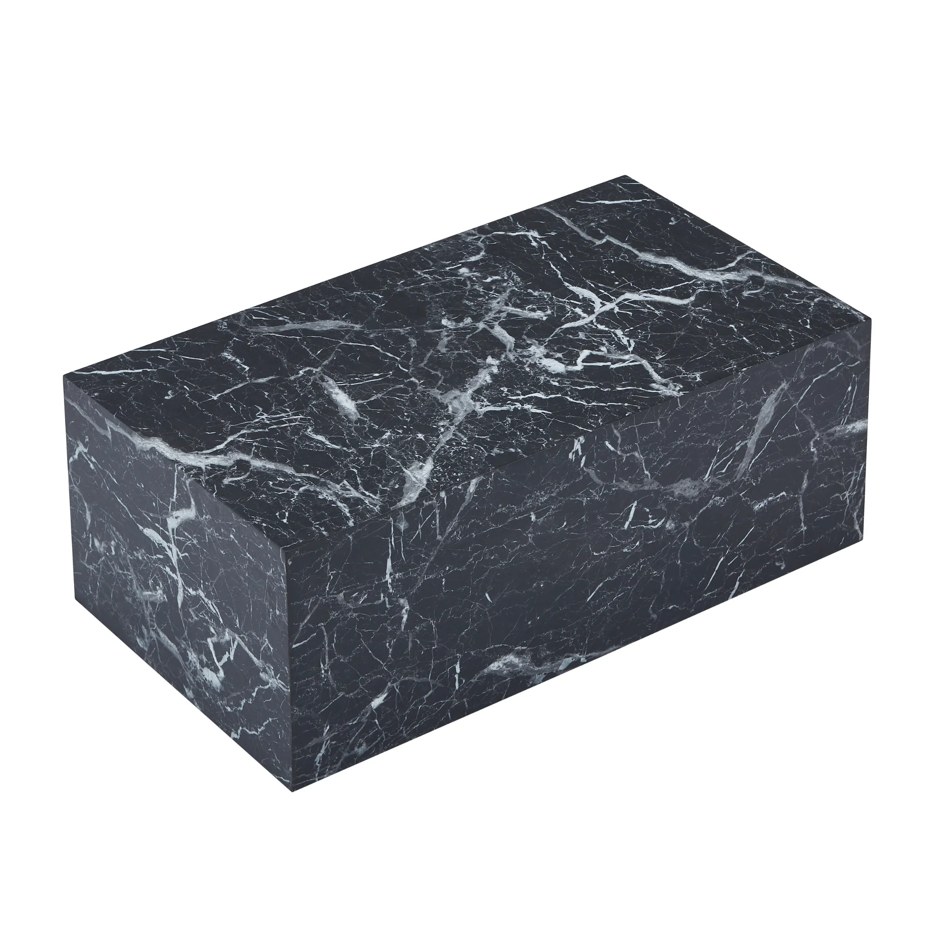 Maxine Tavolino in marmo nero 90x50 cm - Image 6