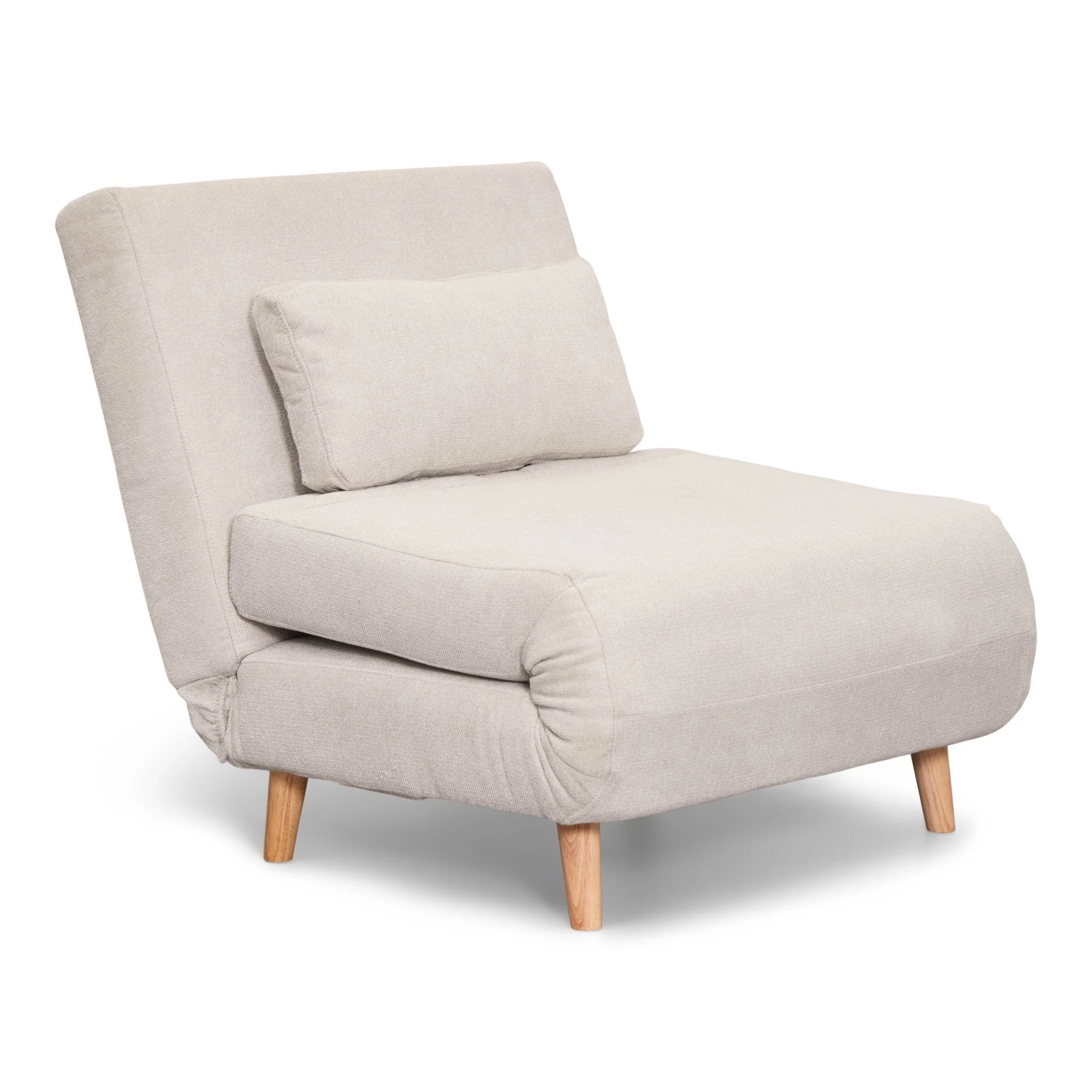 Thalia divano letto pieghevole in tessuto beige